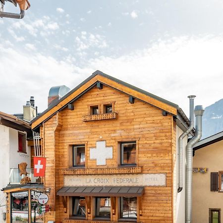 Hotel De La Croix-Federale Leukerbad Eksteriør billede