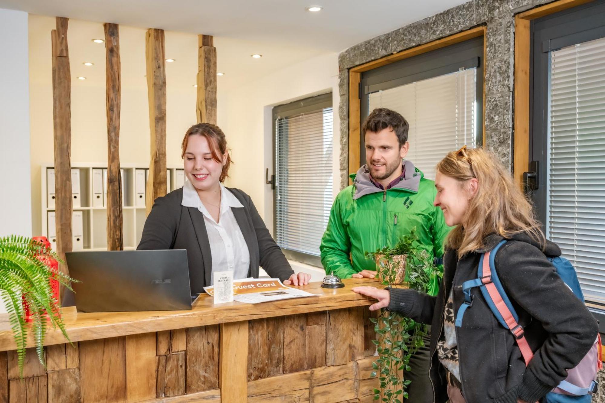 Hotel De La Croix-Federale Leukerbad Eksteriør billede