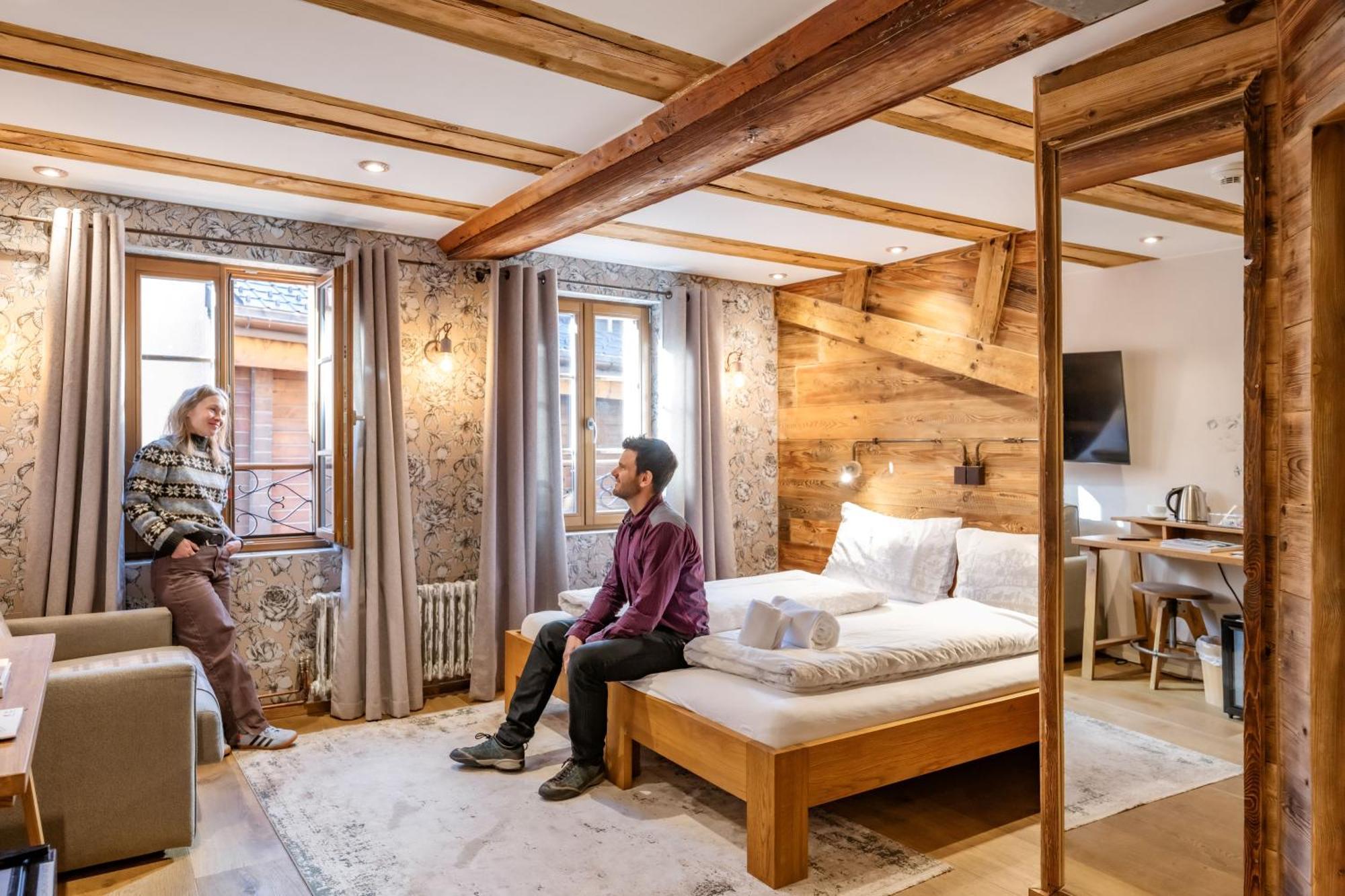 Hotel De La Croix-Federale Leukerbad Eksteriør billede